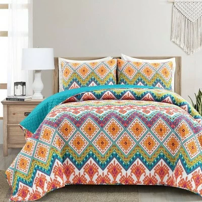 Top 10 🎉 Lush Decor Boho Chevron Quilt Set - Lush Décor Multicolor 🎁 3 Top 10 🎉 Lush Decor Boho Chevron Quilt Set - Lush Décor Multicolor 🎁