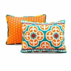 Best Pirce 🤩 Lush Decor Boho Floral Reversible Oversized Quilt & Sham Set Turquoise/Orange - Lush Décor 🧨 -Quilts Online Shop unnamed file 4979