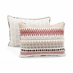 Deals 🎉 Lush Decor Southwest Stripe Quilt & Sham Set Red/Neutral - Lush Décor 🛒 -Quilts Online Shop unnamed file 4987