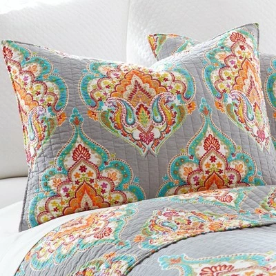 Cheapest π₯ Marielle Bohemian Quilt and Pillow Sham Set - Levtex Home π 4 Cheapest π₯ Marielle Bohemian Quilt and Pillow Sham Set - Levtex Home π - Image 2