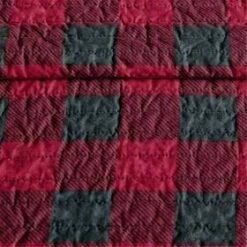 Best reviews of ✔️ Woolrich Check Oversized Quilt Mini Set Red ✔️ -Quilts Online Shop unnamed file 5043