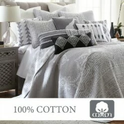 Best reviews of 𧨠Carlisle Grey Quilt and Pillow Sham Set - Levtex Home π 13 Best reviews of 𧨠Carlisle Grey Quilt and Pillow Sham Set - Levtex Home π -Quilts Online Shop unnamed file 5071