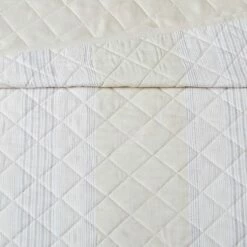 Cheapest 👏 Cottage Classics Farmhouse Stripe Quilt Set Tan 🔔 -Quilts Online Shop unnamed file 5079