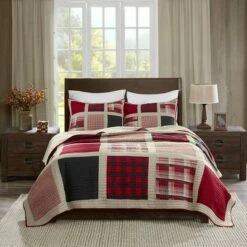 Best deal 🎁 Woolrich Huntington Quilt Mini Set Red 🔥