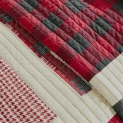 Best deal 🎁 Woolrich Huntington Quilt Mini Set Red 🔥 -Quilts Online Shop unnamed file 5116