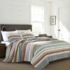 Cheapest 👏 Gray Stripe Salmon Ladder Quilt Set - Eddie Bauer® 😀 2 Cheapest 👏 Gray Stripe Salmon Ladder Quilt Set - Eddie Bauer® 😀 -Quilts Online Shop unnamed file 522