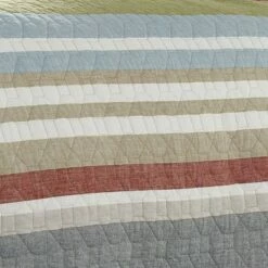 Cheapest 👏 Gray Stripe Salmon Ladder Quilt Set - Eddie Bauer® 😀 -Quilts Online Shop unnamed file 525