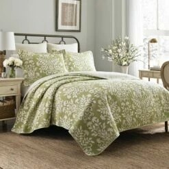 Best Sale 🎁 Rowland Quilt Set - Laura Ashley® Green 🎁