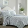 Flash Sale ✔️ Blue Amberley Quilt Set - Laura Ashley® 😀 -Quilts Online Shop unnamed file 558