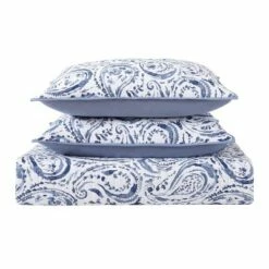 Top 10 👍 Indienne Paisley Quilt Set Navy/White - Oceanfront Resort 👏