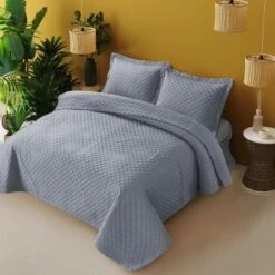 Best reviews of 💯 Brisbane Oversized Diamond Quilt Set - Tribeca Living Cashmere ⭐ -Quilts Online Shop unnamed file 584