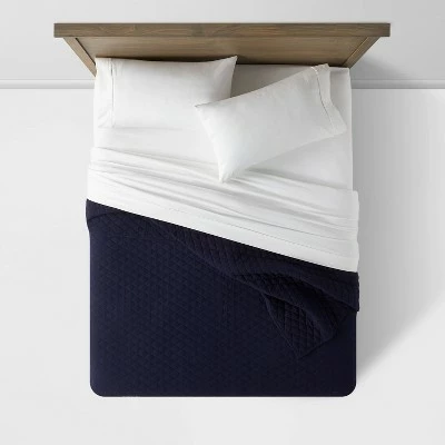 Best deal ✨ Flannel Quilt - Threshold™ Cream ✨ 4 Best deal ✨ Flannel Quilt - Threshold™ Cream ✨ - Image 2