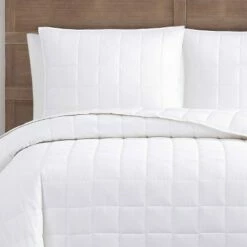 Best deal 🌟 Silver Cool Quilt Set - Truly Calm White 🛒