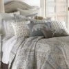 Outlet 💯 Casablanca Grey Quilt and Pillow Sham Set - Levtex Home 🎉