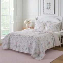 Hot Sale ๐ฏ Pink Breezy Floral Quilt Set - Laura Ashley ๐ 12 Hot Sale ๐ฏ Pink Breezy Floral Quilt Set - Laura Ashley ๐ -Quilts Online Shop unnamed file 665