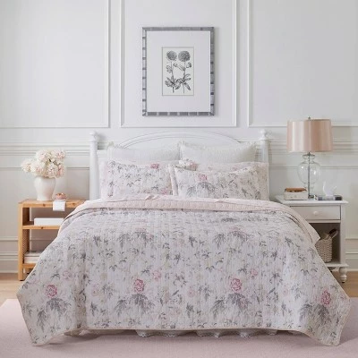 Hot Sale ๐ฏ Pink Breezy Floral Quilt Set - Laura Ashley ๐ 9 Hot Sale ๐ฏ Pink Breezy Floral Quilt Set - Laura Ashley ๐ - Image 7