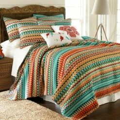 Best deal 🧨 Corona Bohemian Quilt and Pillow Sham Set - Levtex Home 🔔 -Quilts Online Shop unnamed file 694