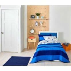 Outlet 🤩 Saturday Park Rugby Stripe Quilt 🔔