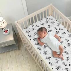 Buy ⌛ Lambs & Ivy Disney Baby Magical Mickey Mouse 3-Piece Crib Bedding Set - Gray 🎉 -Quilts Online Shop unnamed file 76