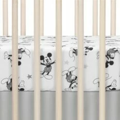 Buy ⌛ Lambs & Ivy Disney Baby Magical Mickey Mouse 3-Piece Crib Bedding Set - Gray 🎉 -Quilts Online Shop unnamed file 79