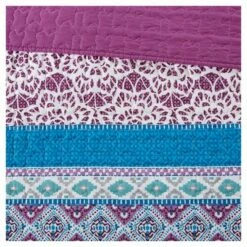 Flash Sale ✔️ Intelligent Design Callie Printed Quilt Set Purple ⌛ -Quilts Online Shop unnamed file 831