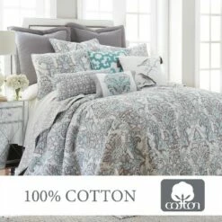 Best Sale ✨ Legacy Paisley Quilt and Pillow Sham Set - Levtex Home ❤️ -Quilts Online Shop unnamed file 883