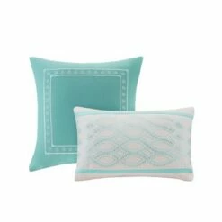 Deals 🧨 Intelligent Design Chelsea Damask Quilted Coverlet Set Aqua ✨ -Quilts Online Shop unnamed file 946