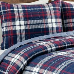 Best Sale 💯 Lush Decor Grayson Farmhouse Plaid Reversible Quilt Set Navy/Red - Lush Décor 🎁 14 Best Sale 💯 Lush Decor Grayson Farmhouse Plaid Reversible Quilt Set Navy/Red - Lush Décor 🎁 -Quilts Online Shop unnamed file 978