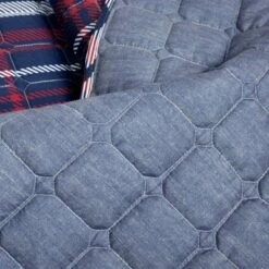 Best Sale 💯 Lush Decor Grayson Farmhouse Plaid Reversible Quilt Set Navy/Red - Lush Décor 🎁 16 Best Sale 💯 Lush Decor Grayson Farmhouse Plaid Reversible Quilt Set Navy/Red - Lush Décor 🎁 -Quilts Online Shop unnamed file 980